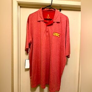 NWT • Adult Men’s Nike USC Red Polo Golf Shirt